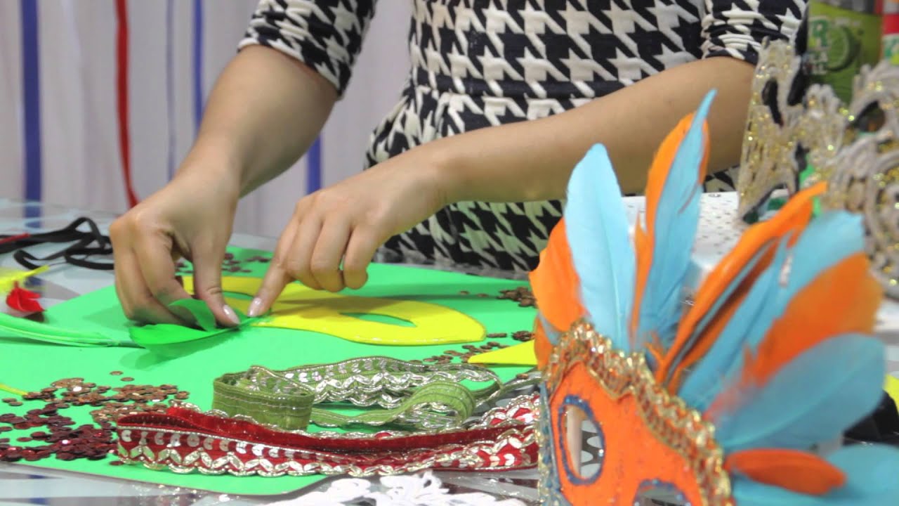 Crea tu propio antifaz de carnaval