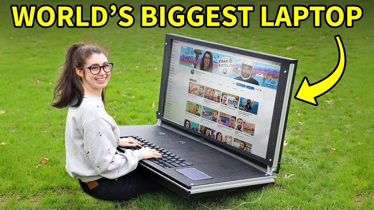 DIY World’s Biggest Laptop