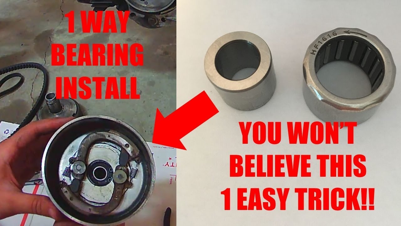 It's Not Rocket Appliances: One Way Bearing Install (Hobbit)