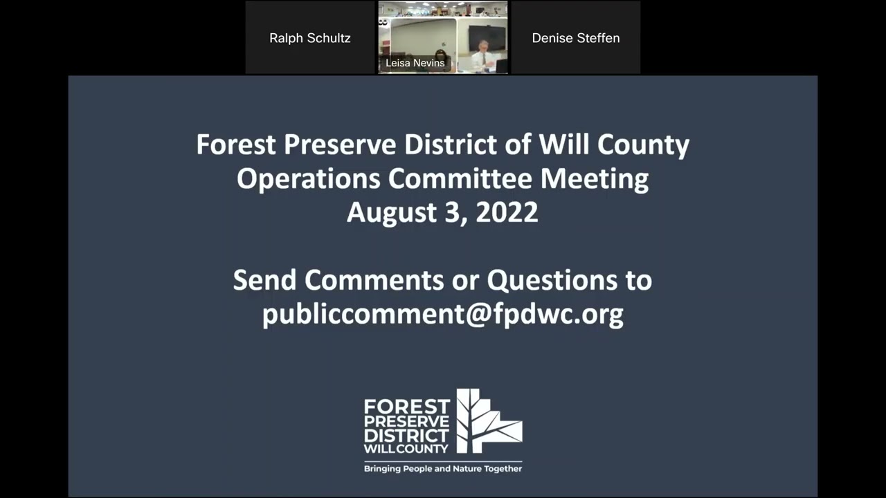 Board of Commissioners Operations, Finance, and Retiree Health committee meeting, Aug. 3, 2022