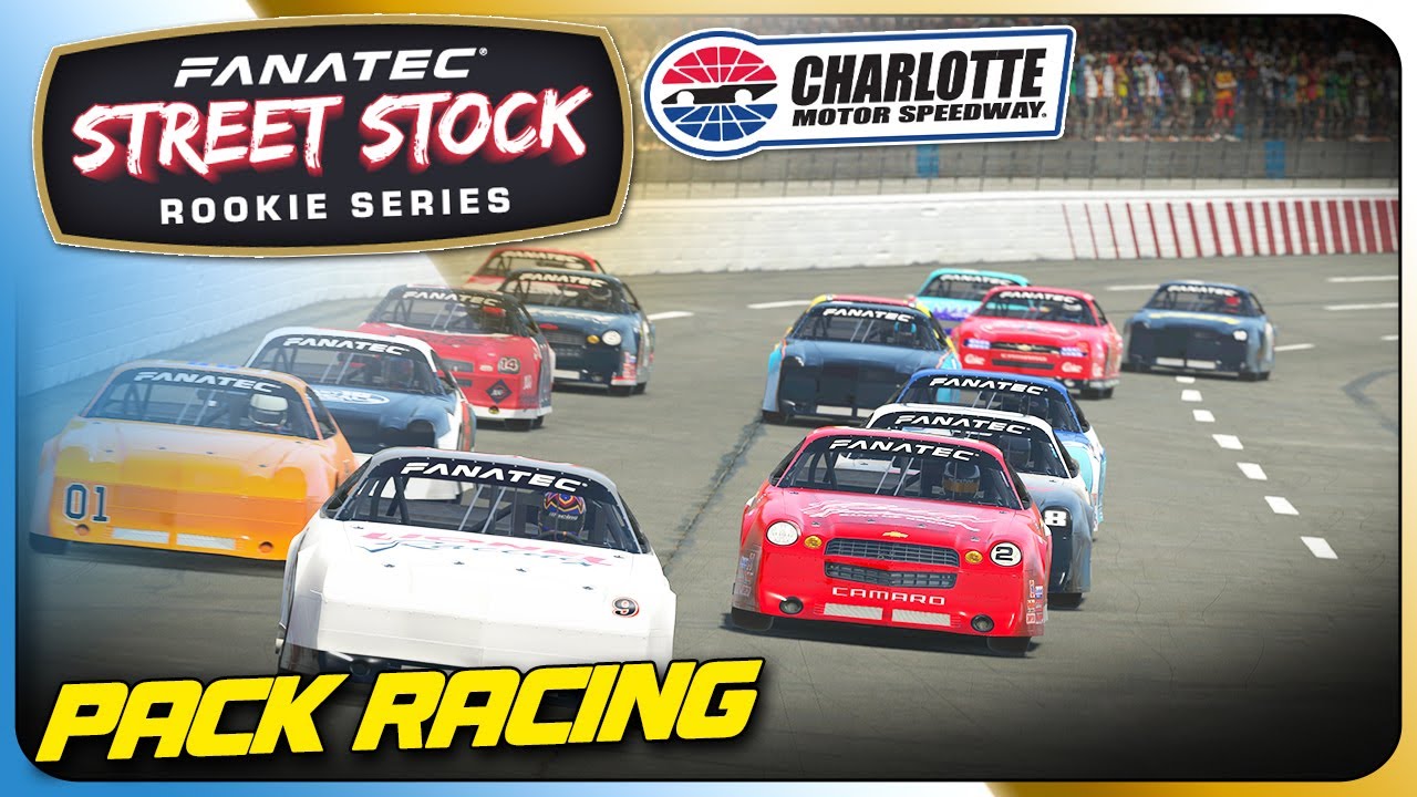 Акции Rookie Street - Charlotte Motor Speedway - iRacing Oval