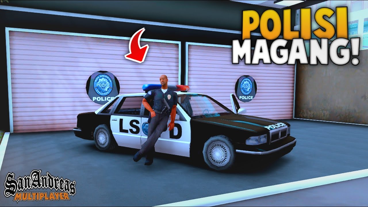 AKU SEHARIAN JADI POLISI MAGANG DIKOTA MEGAH INI !! GTA SAMP ROLEPLAY INDONESIA