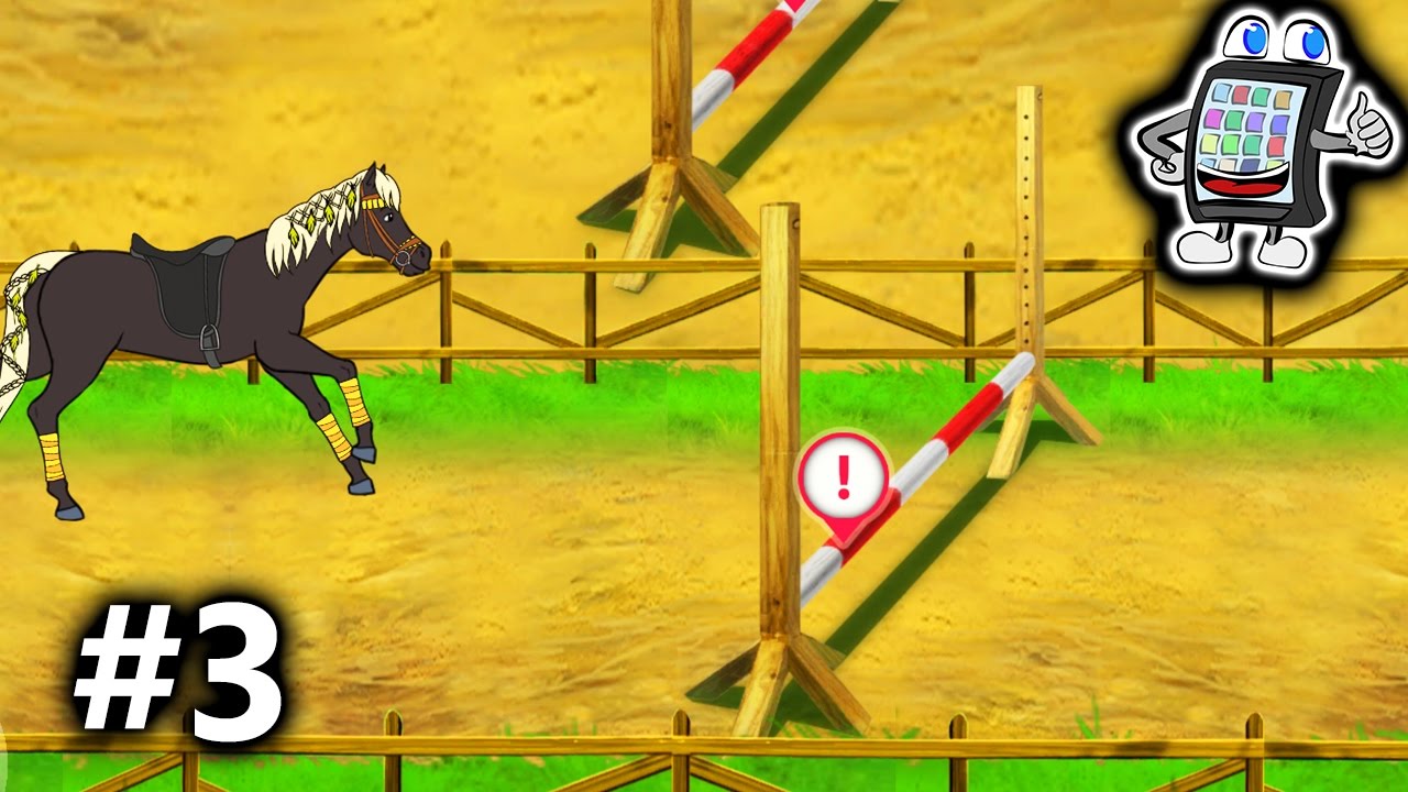 Bibi & Tina 2 PFERDE TURNIER #3 App deutsch | NINA gewinnt SPRINGREITEN mit OREO
