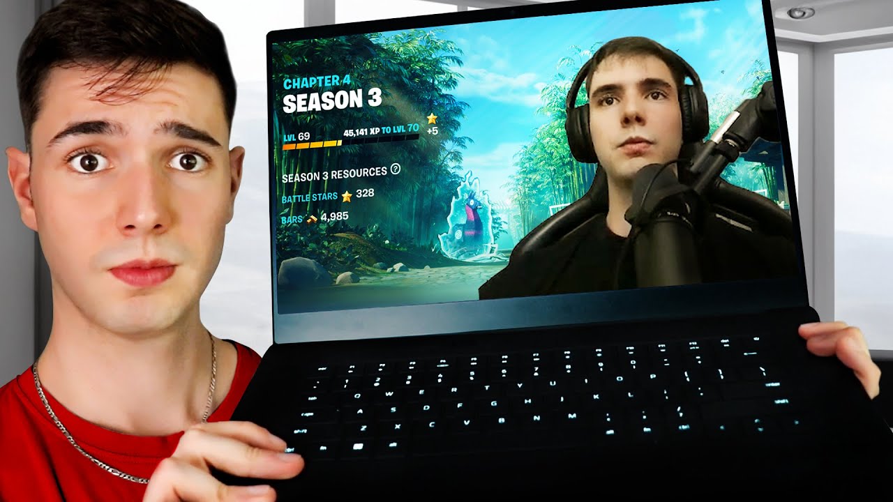 Önmagammal Duoztam Két Gépen Fortniteban!