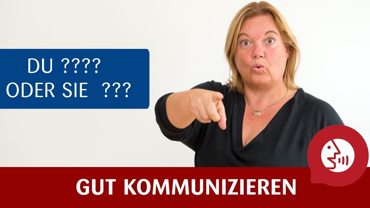 Gesprächsführung - duzen oder siezen?