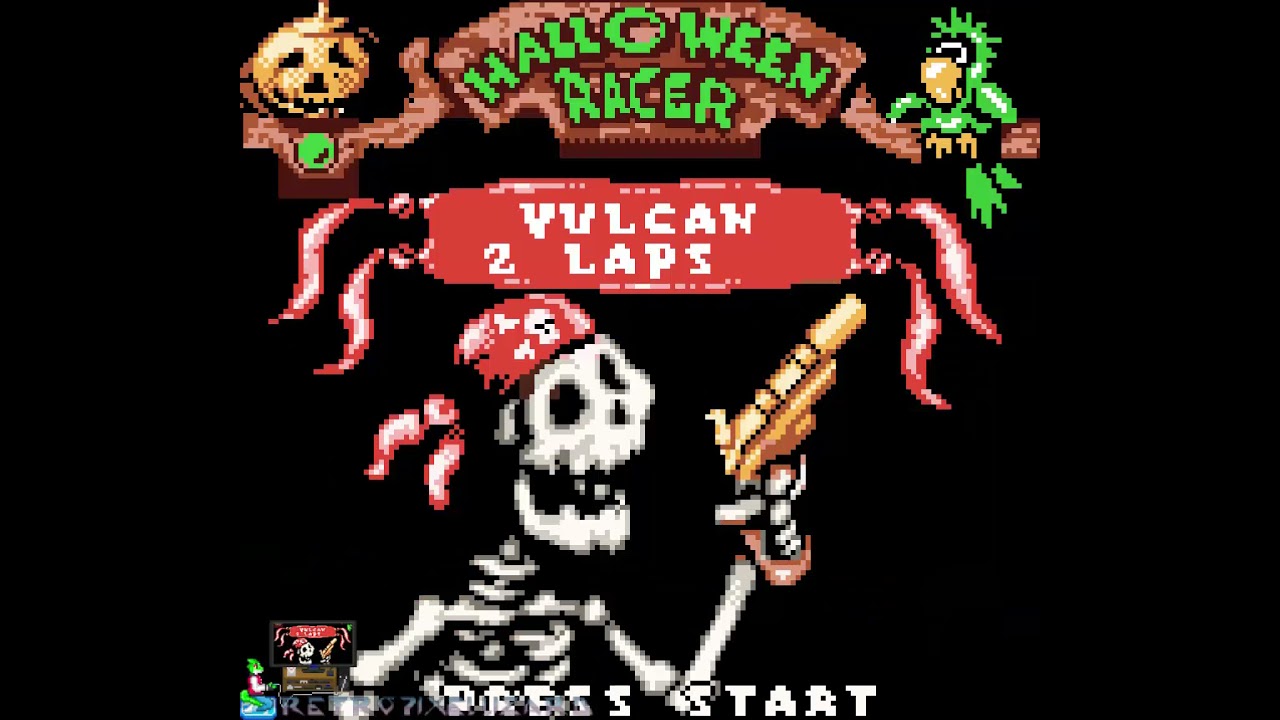 Halloween Racer (GBC) - Gameplay