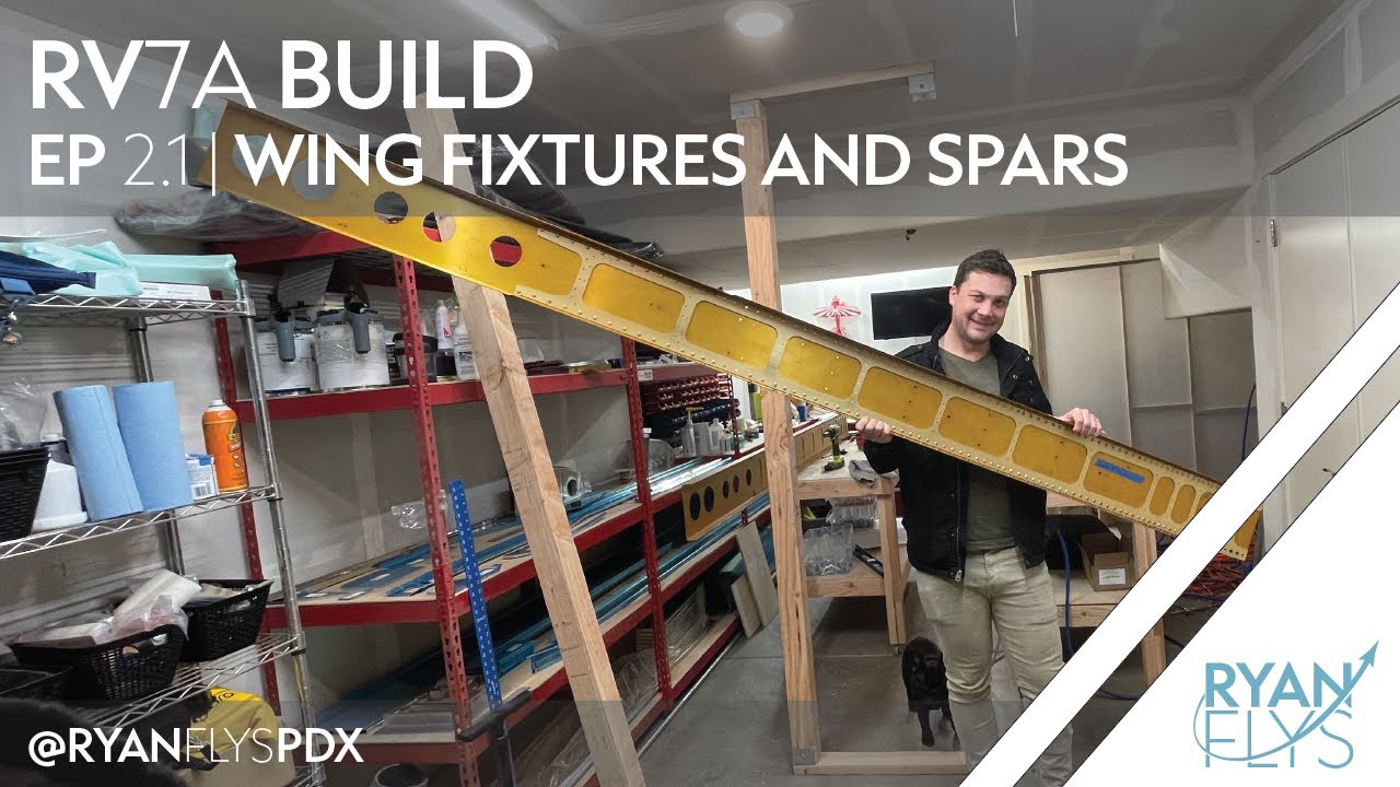 Building an Experimental Airplane, The Vans RV-7A | EP2.1 Wing Fixtures and Spars