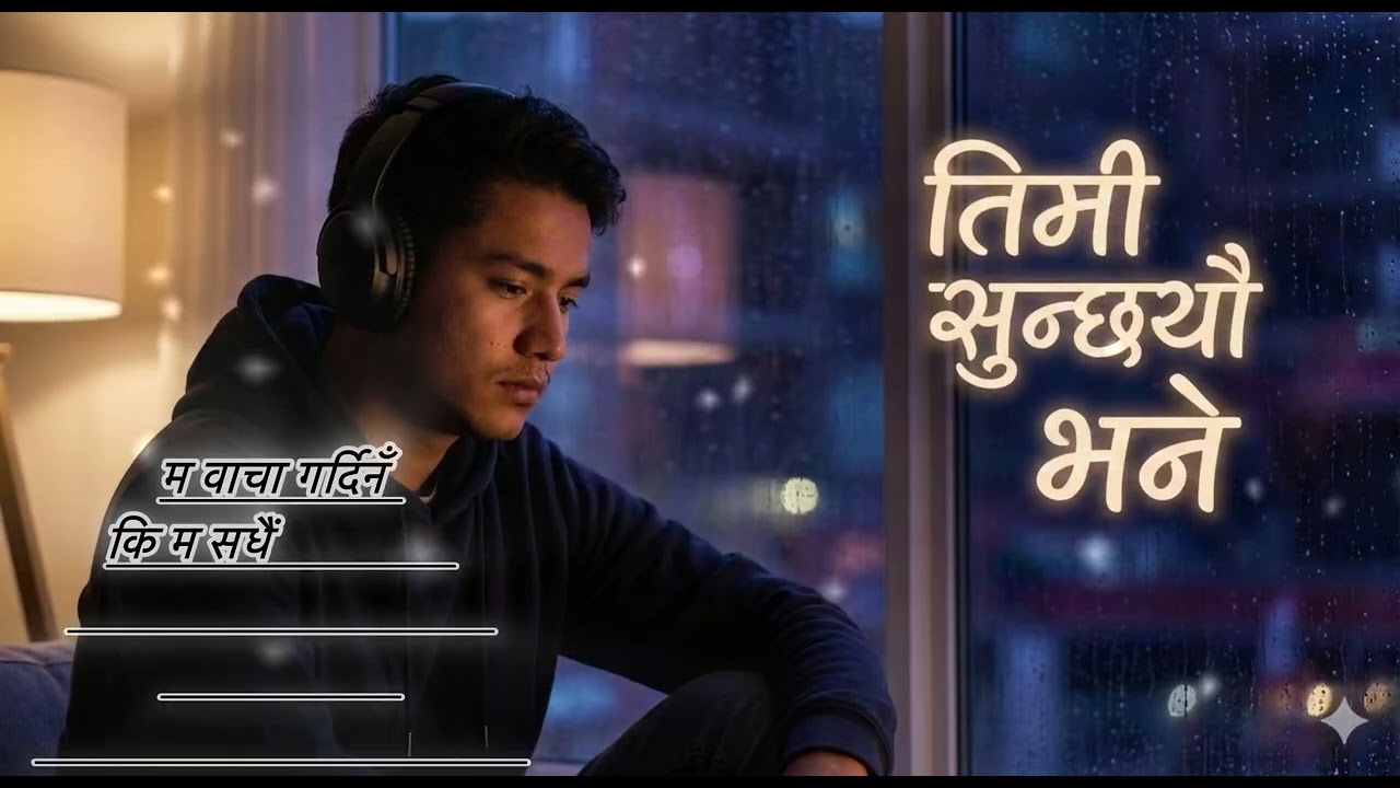 तिमी सुन्छ्यौ भने… 💔 | Emotional Nepali Slow Rap