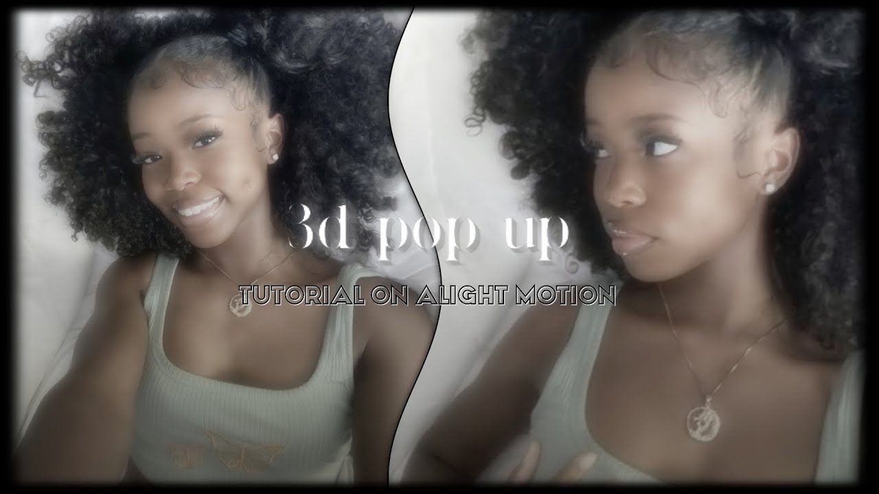 3D Popup Transition Tutorial / Alight Motion / Metavericty