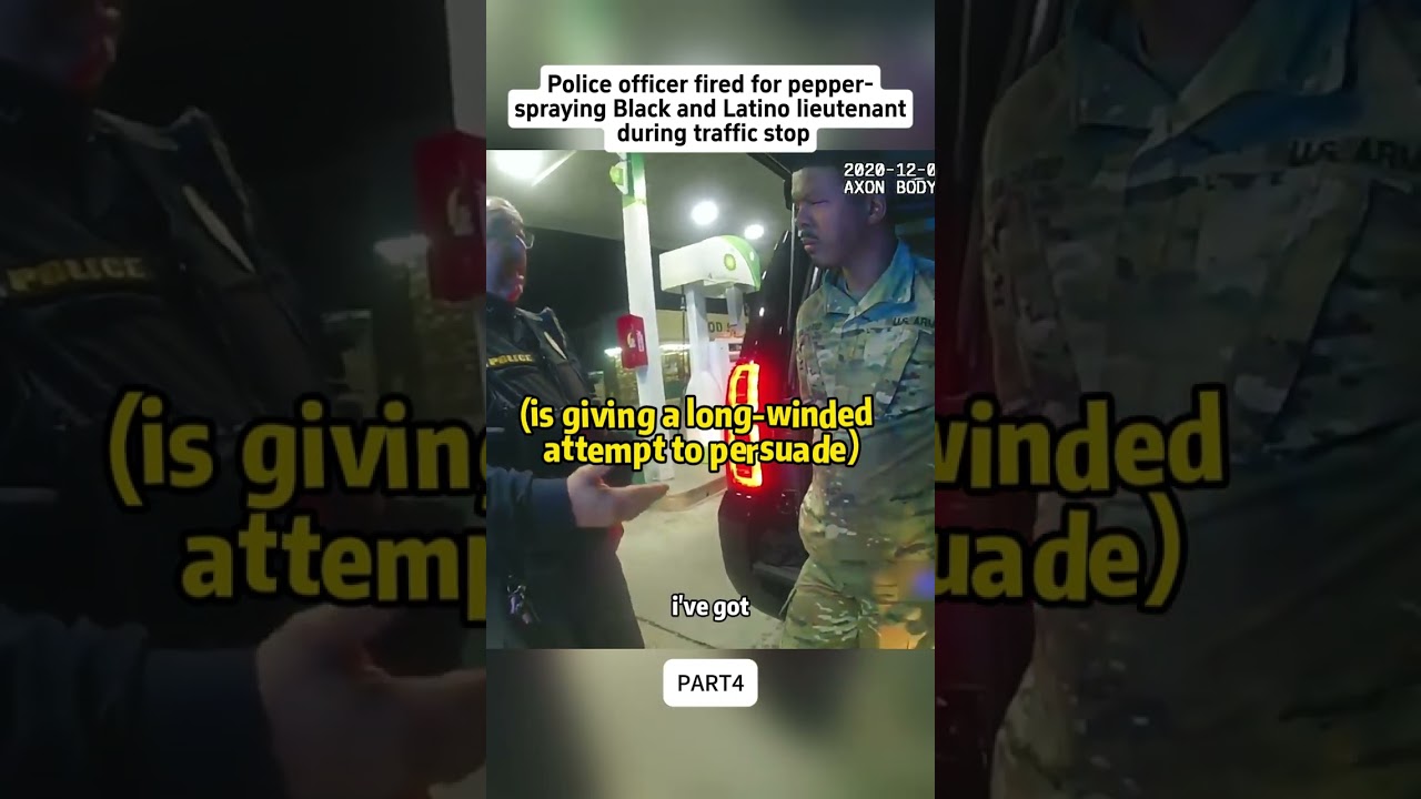 Police officer fired for pepper spraying Black and Latino lieutenant during traffic stop-4