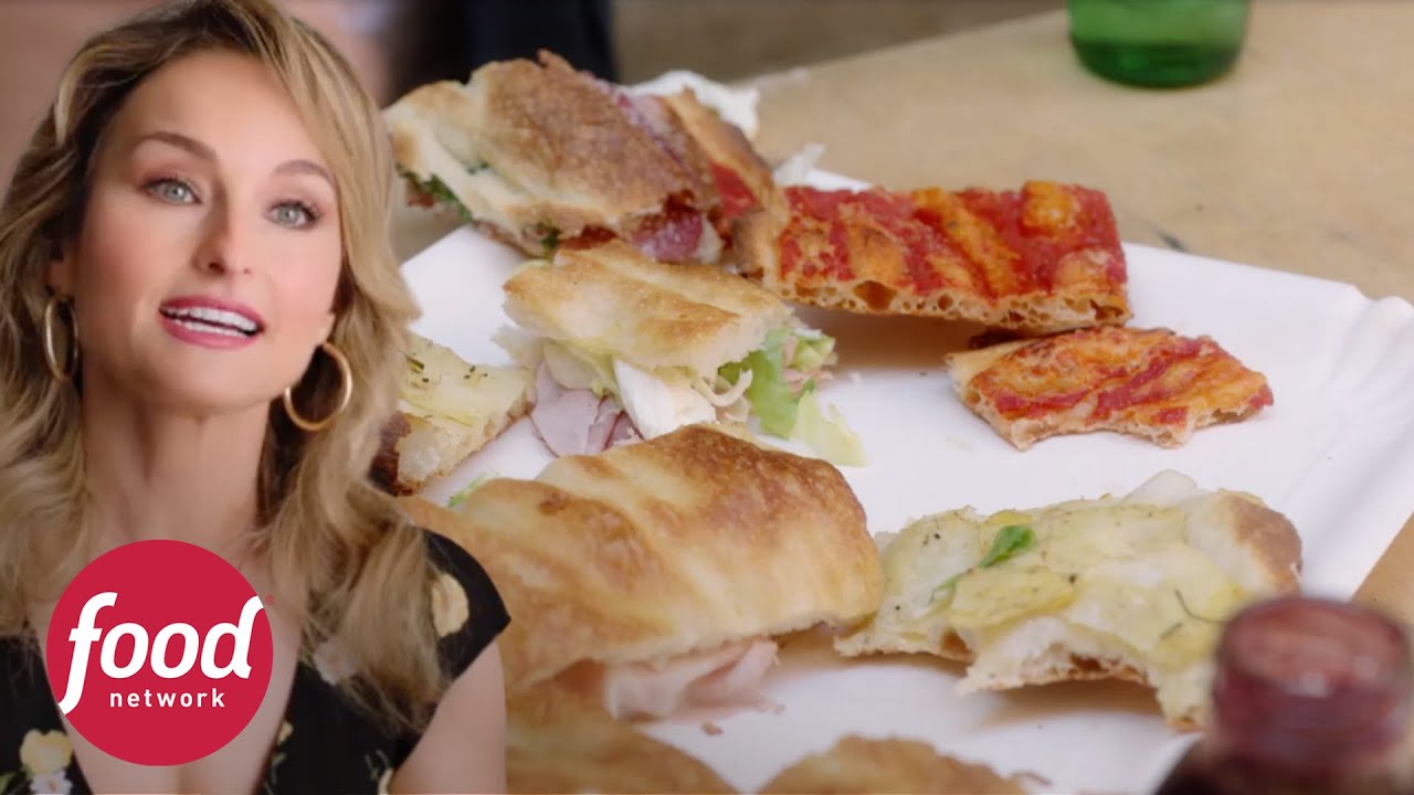 Esta é a pizza favorita de Giada em Roma | Bobby e Giada na Itália | Food Network Brasil