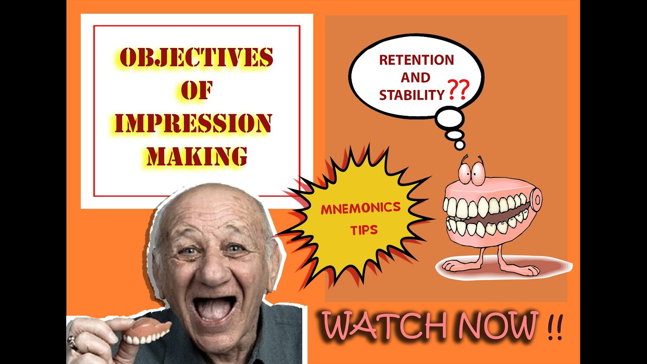 Prosthodontics|Retention,stability,support|Objectives of impression|Complete Denture|Bibliodent