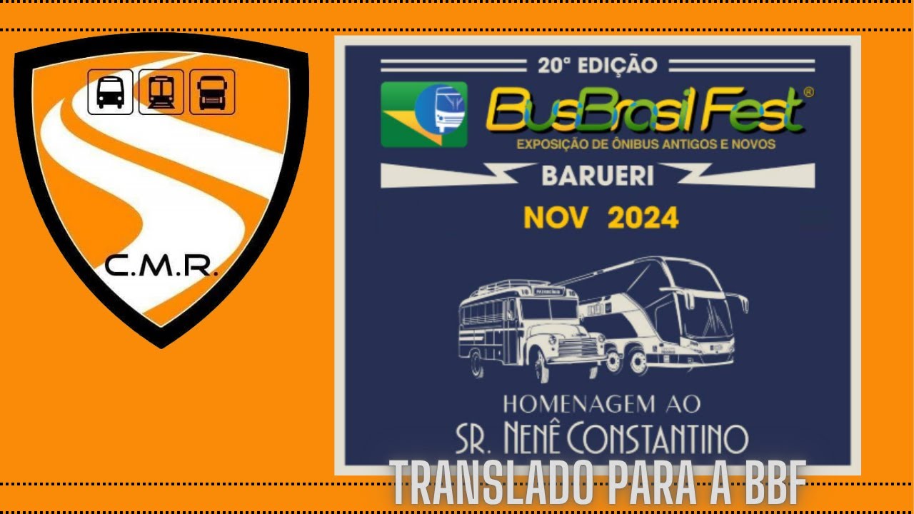 Translado do Terminal Rodoviário do Tiete para a 20º BusBrasil Fest