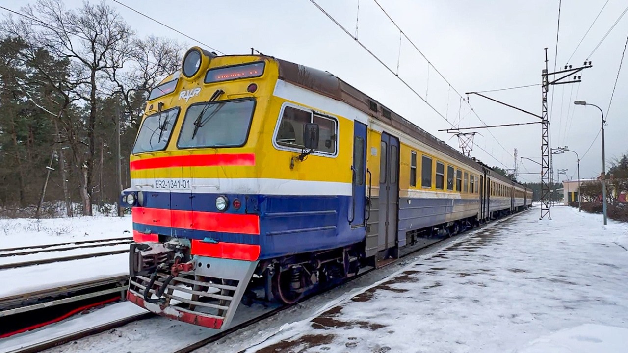 Поезда ЭР2 в Латвии: последний год эксплуатации 🇱🇻