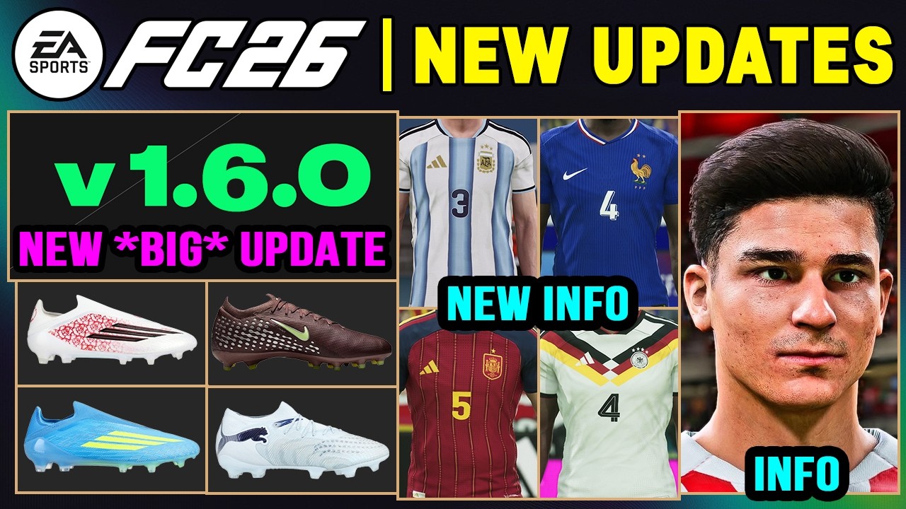 EA FC 26 NEWS | NEW CONFIRMED Title Update - Additions & Real Faces ✅