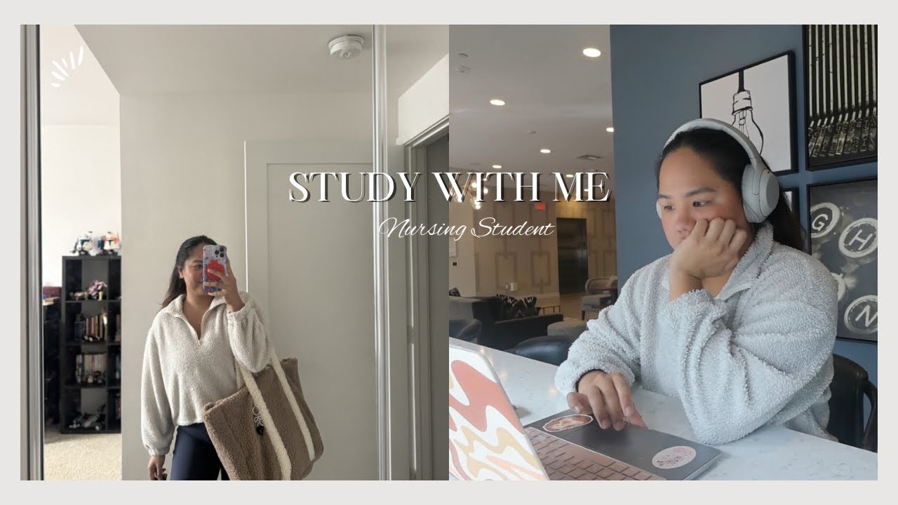 Study With Me - Day in my life 🥰💕🩺👩‍⚕️