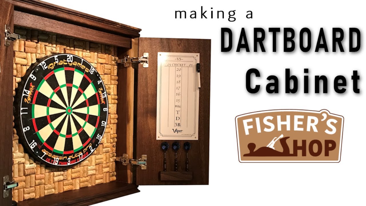 Woodworking: Making a Dartboard Cabinet