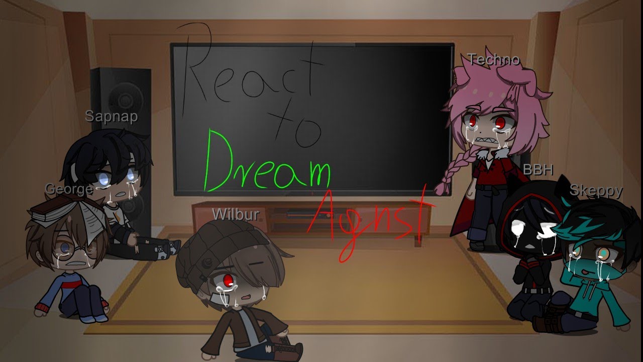 Mcyt react to Dream Agnst ✨PL/Ang✨