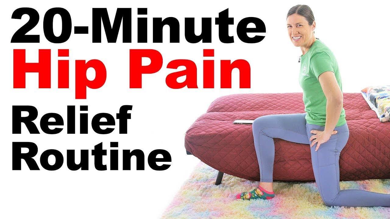 20-Minute Hip Pain Relief Stretching Routine