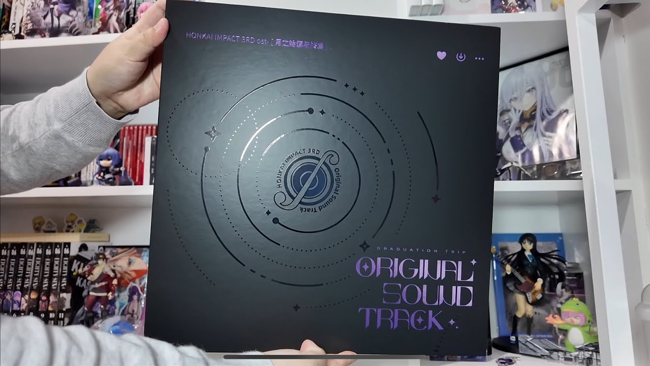 Unboxing of “The Moon’s Origin and Finality” OST Vinyl (Graduation Trip) [Honkai Impact 3rd]