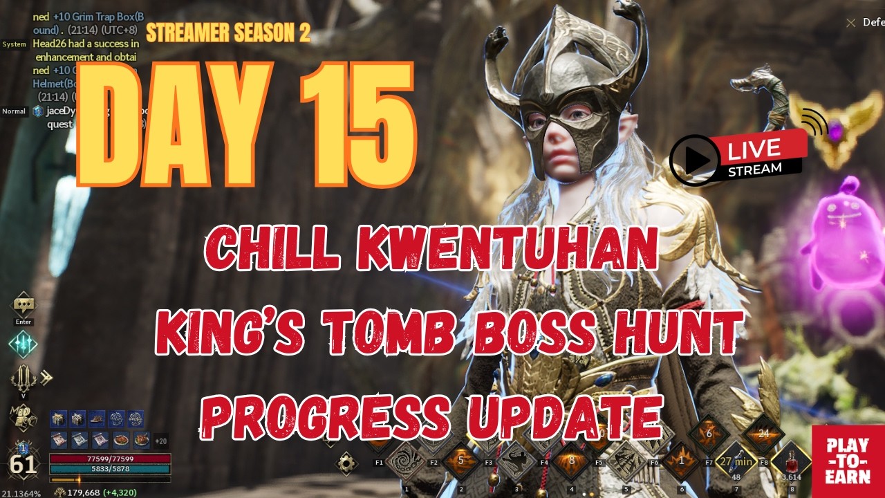 Legend of Ymir – S2 Day 15 Livestream | Chill Kwentuhan + King’s Tomb Boss Hunt + Progress Update
