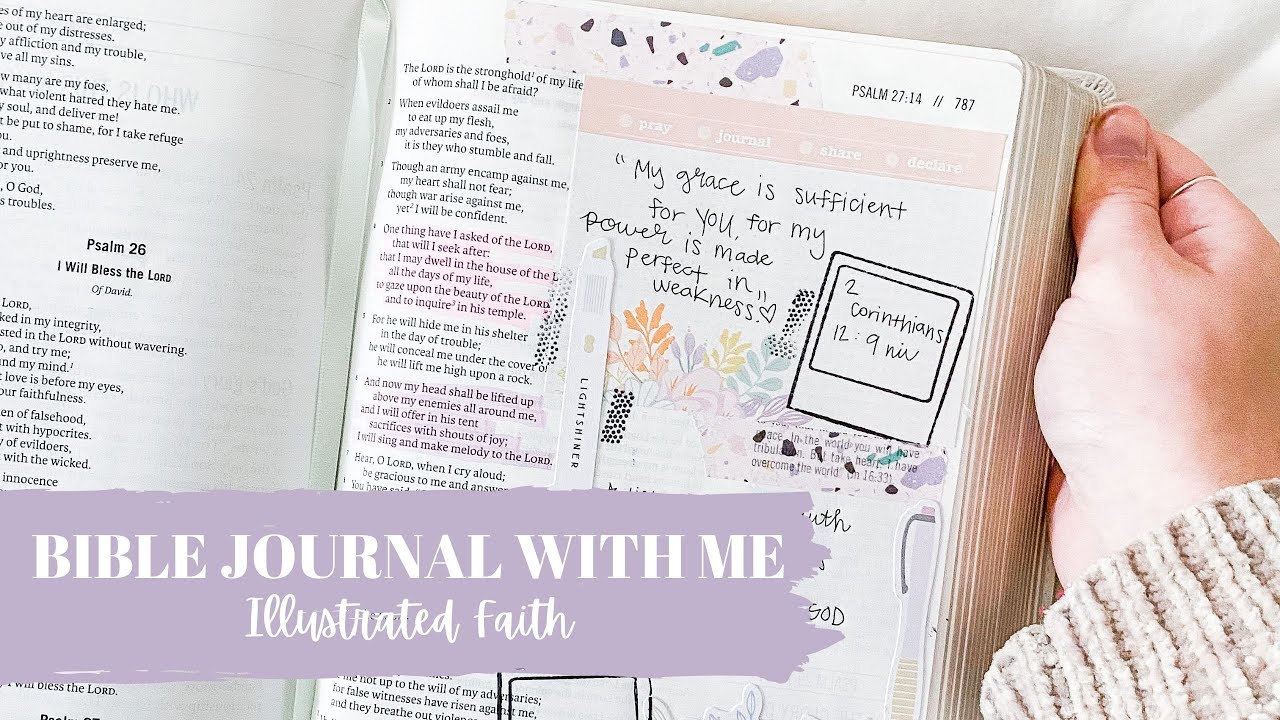 BIBLE JOURNAL WITH ME | Illustrated Faith