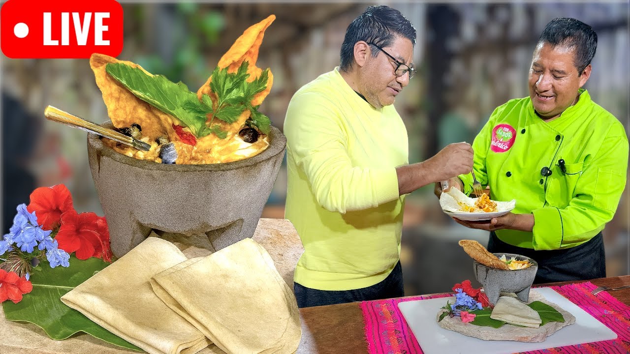 ¡Choriqueso en Molcajete a las Brasas! | EN VIVO 🔺