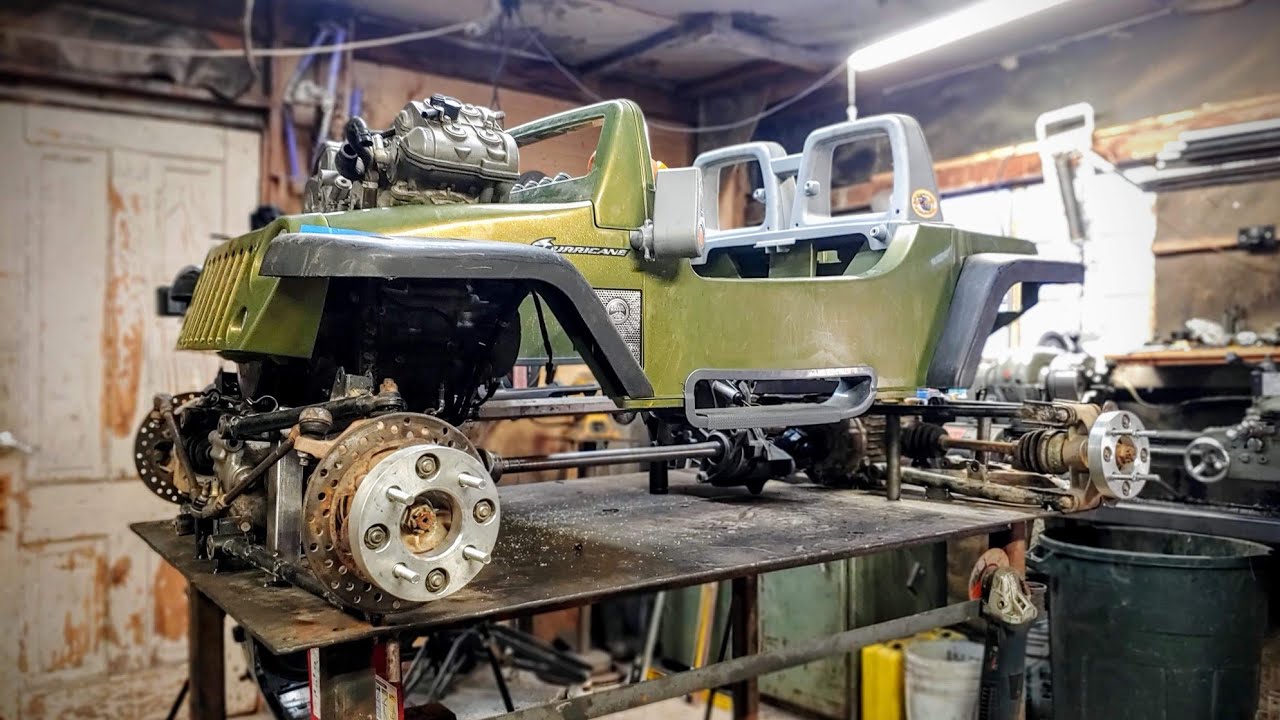 100HP Power Wheels Gets Reverse + 4WD Drivetrain! Jeep Hurricane EP.3