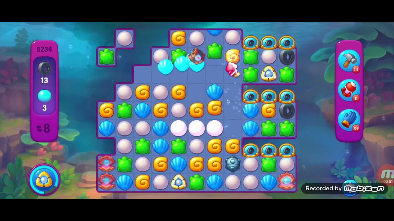 Fishdom Super Hard level 5234. NOboosters
