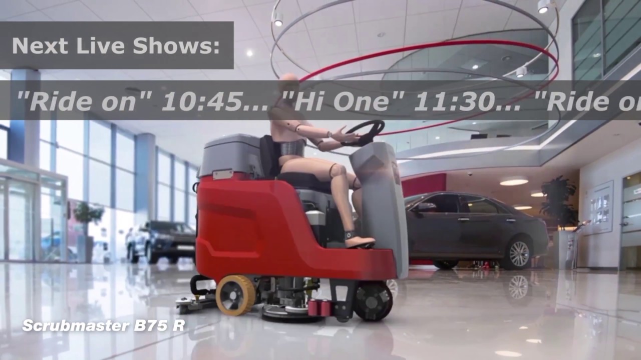 Hako GmbH auf der Interclean 2018 in Amsterdam / 2. Tag