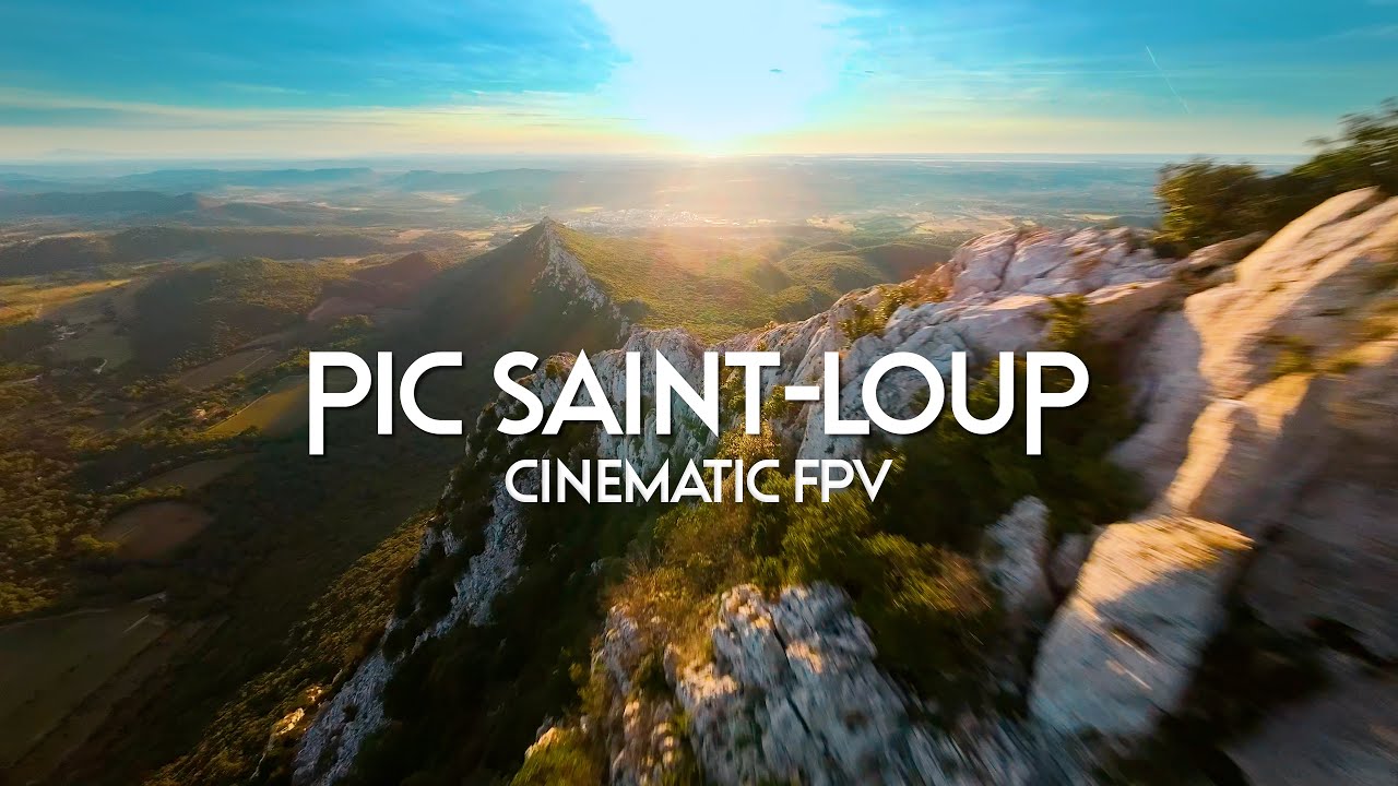 Le plus beau dive sur le Pic Saint Loup avec une vue panoramique sur l'Hortus pour finir ⛰️