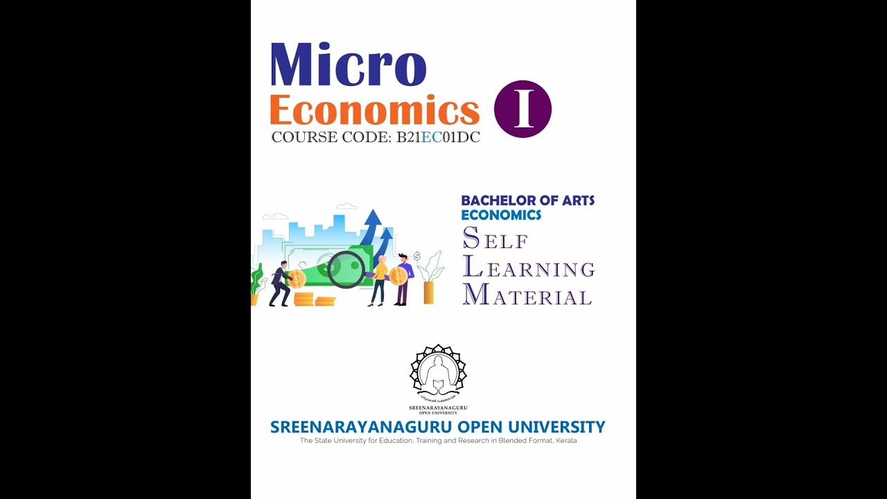 B.A. ECONOMICS B21EC01DC Block 1 Unit 1