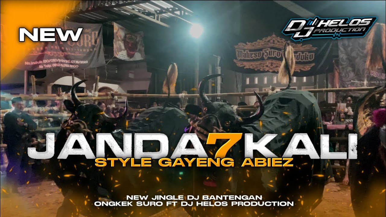 DJ BANTENGAN ONGKEK SURO❗(JANDA 7 KALI)  REMIXER BY@djhelossproductionprc5186