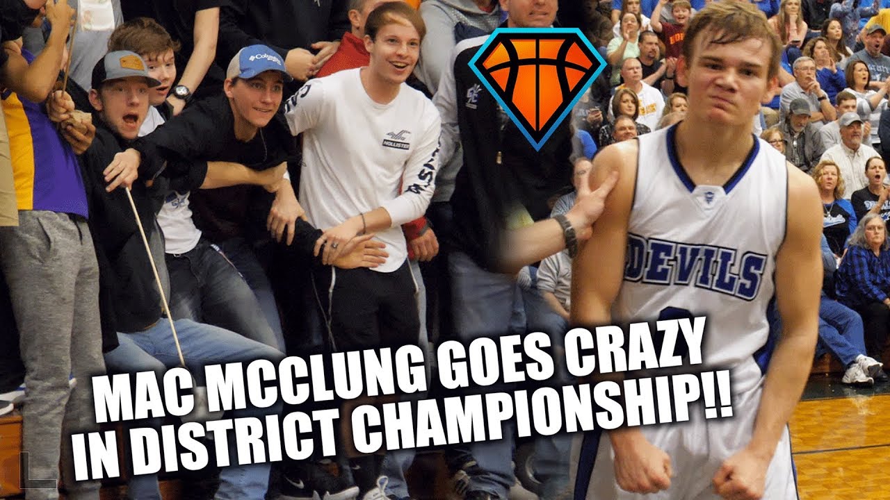 Mac McClung CLUTCHES UP in MOST IMPORTANT Game of the Season!! | Gate City vs Central Full Recap