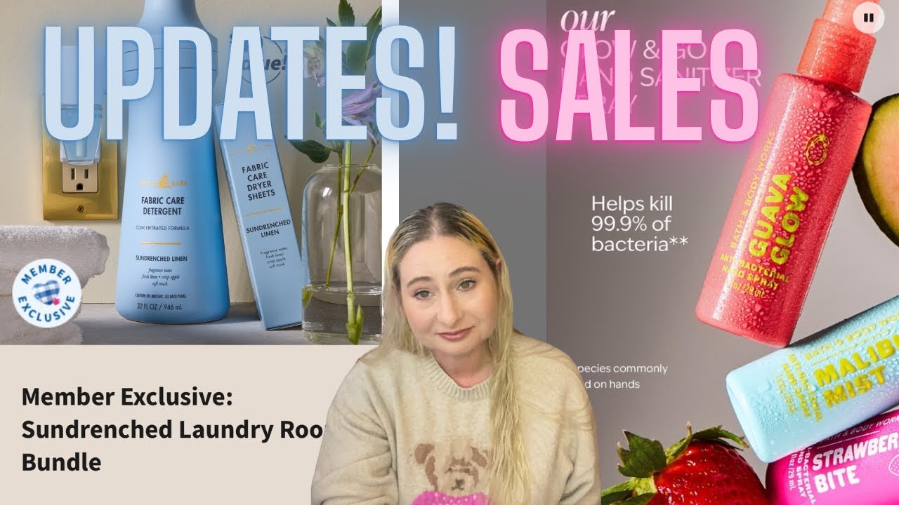 BATG & BODY WORKS UPDATES! THIS WEEKS SALE! BODY CARE SALE COMING SOON + UPCOMING COLLABS 👑
