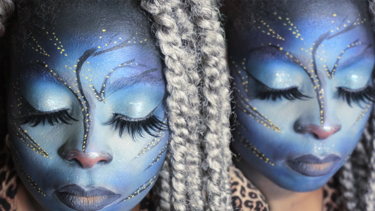 Avatar Makeup ideas+Makeup tutorial AVATAR+Makeup By Tyequiece