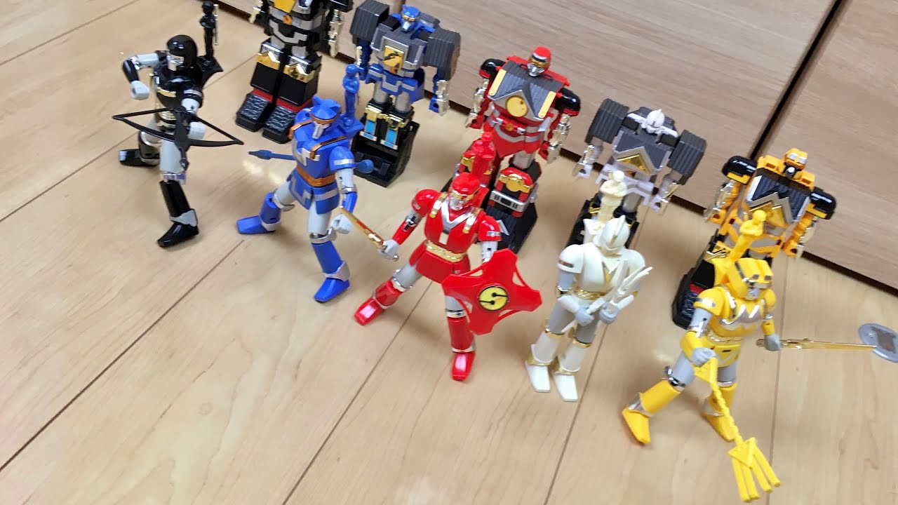 【DX Power Rangers Season3 #2】分身の術⁉︎ 獣将闘志で遊んでみた