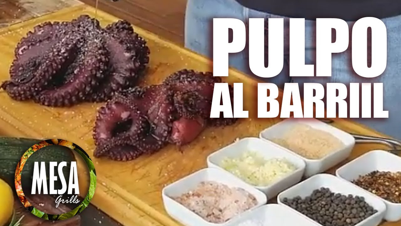 🐙DISFRUTA UN DELICIOSO PULPO AL BARRIL 👉 ▪ Mesa grills ▪