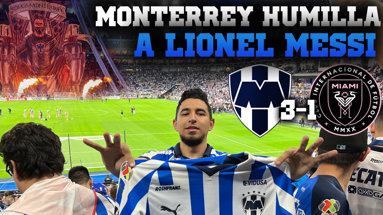 RAYADOS VENGA A TODO MÉXICO | MONTERREY 3-1 INTER MIAMI | REACCIÓN CONCACHAMPIONS | 4tos FINAL