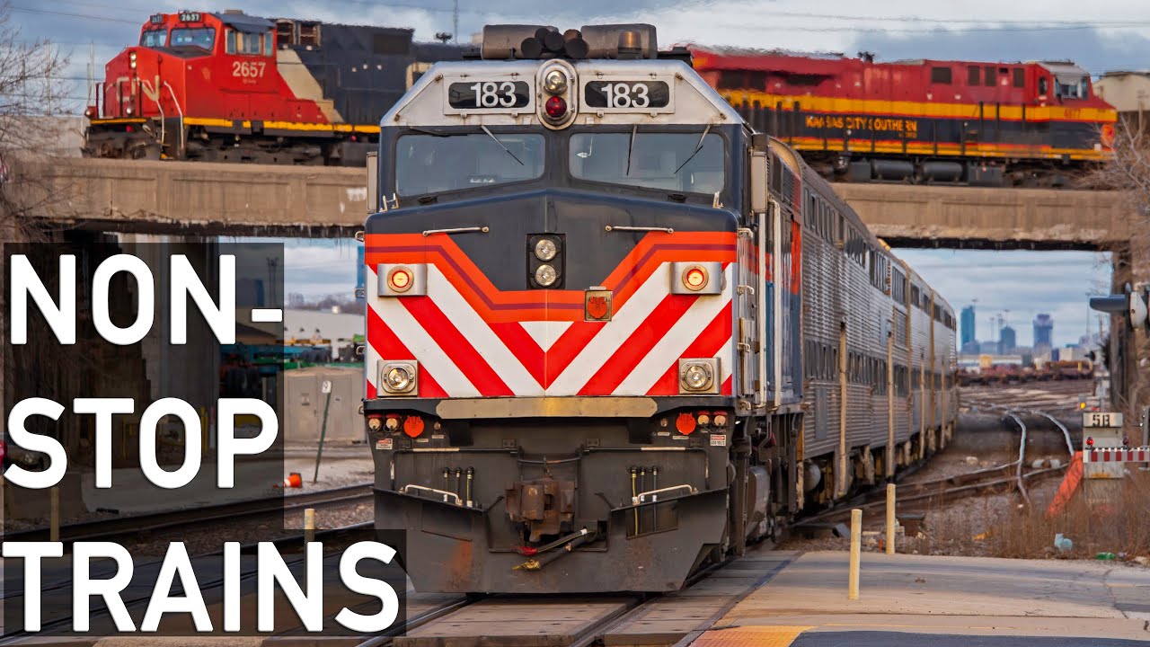 Extreme Trains on the BNSF 