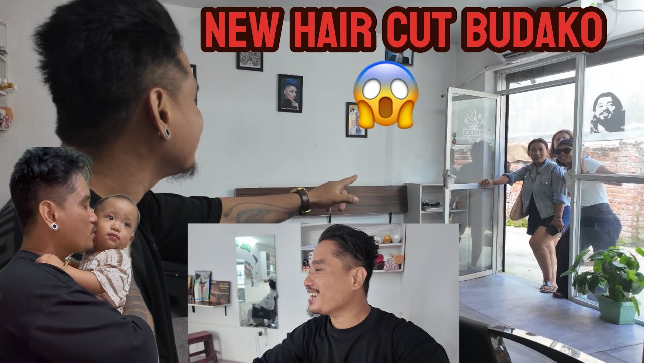 NEW HAIR CUT BUDA KO 😱