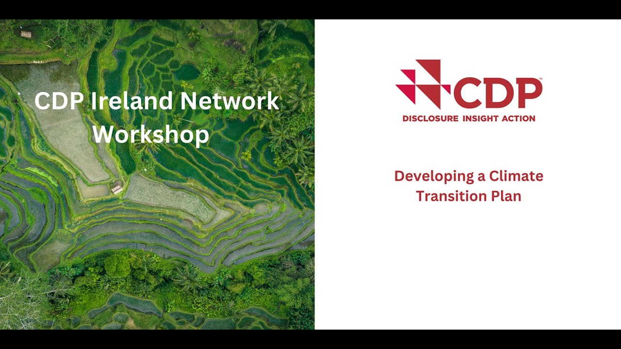 Developing a Climate Transition Plan