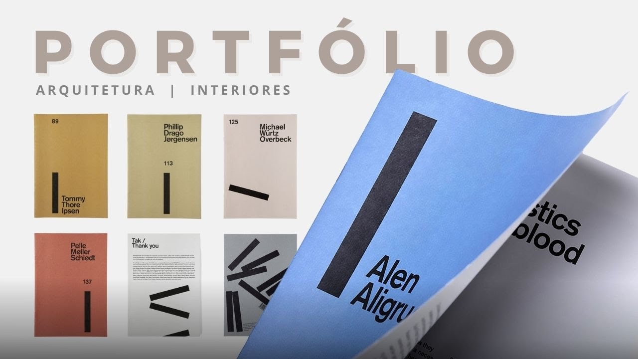 TUTORIAL de Portfólio - Como criar uma Identidade Visual minimalista em Arquitetura e Interiores