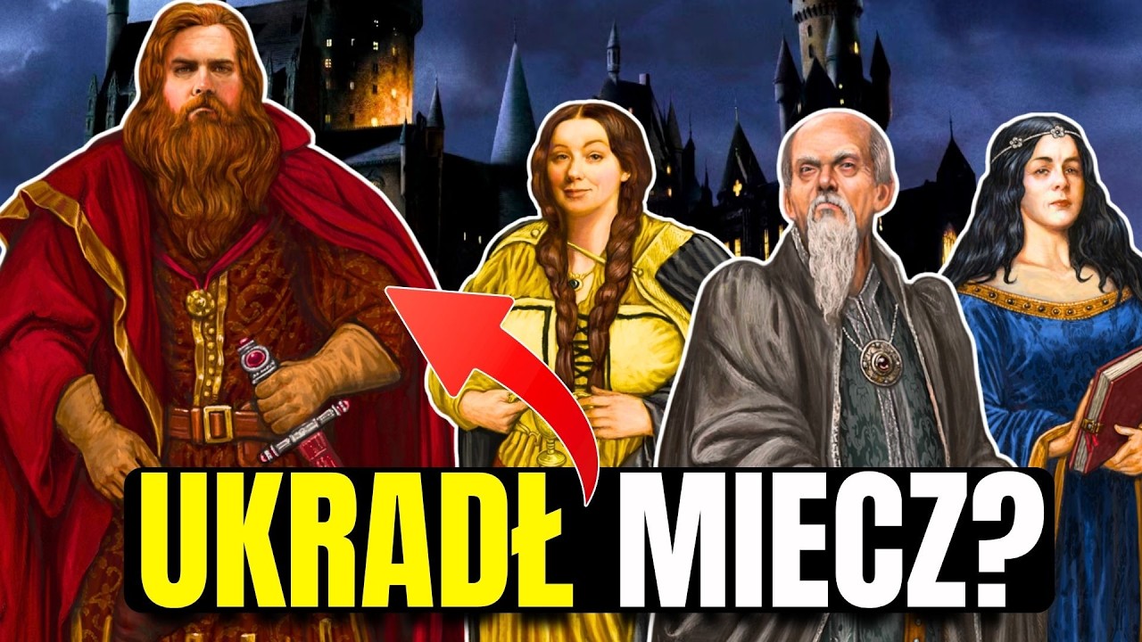 Kim byli ZAŁOŻYCIELE HOGWARTU? Prawda o Gryffindorze, Slytherinie, Ravenclaw i Hufflepuff!