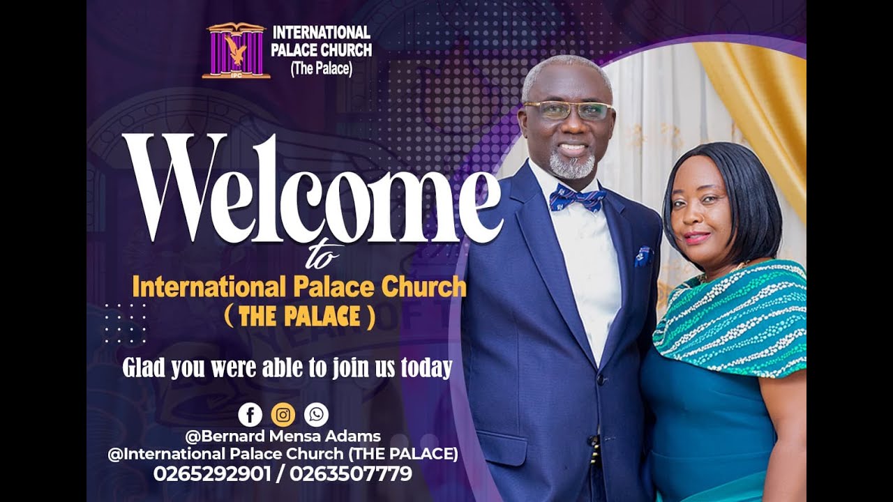 Sunday Worship Service [Live] with Rev. Dr. Bernard Mensa Adams