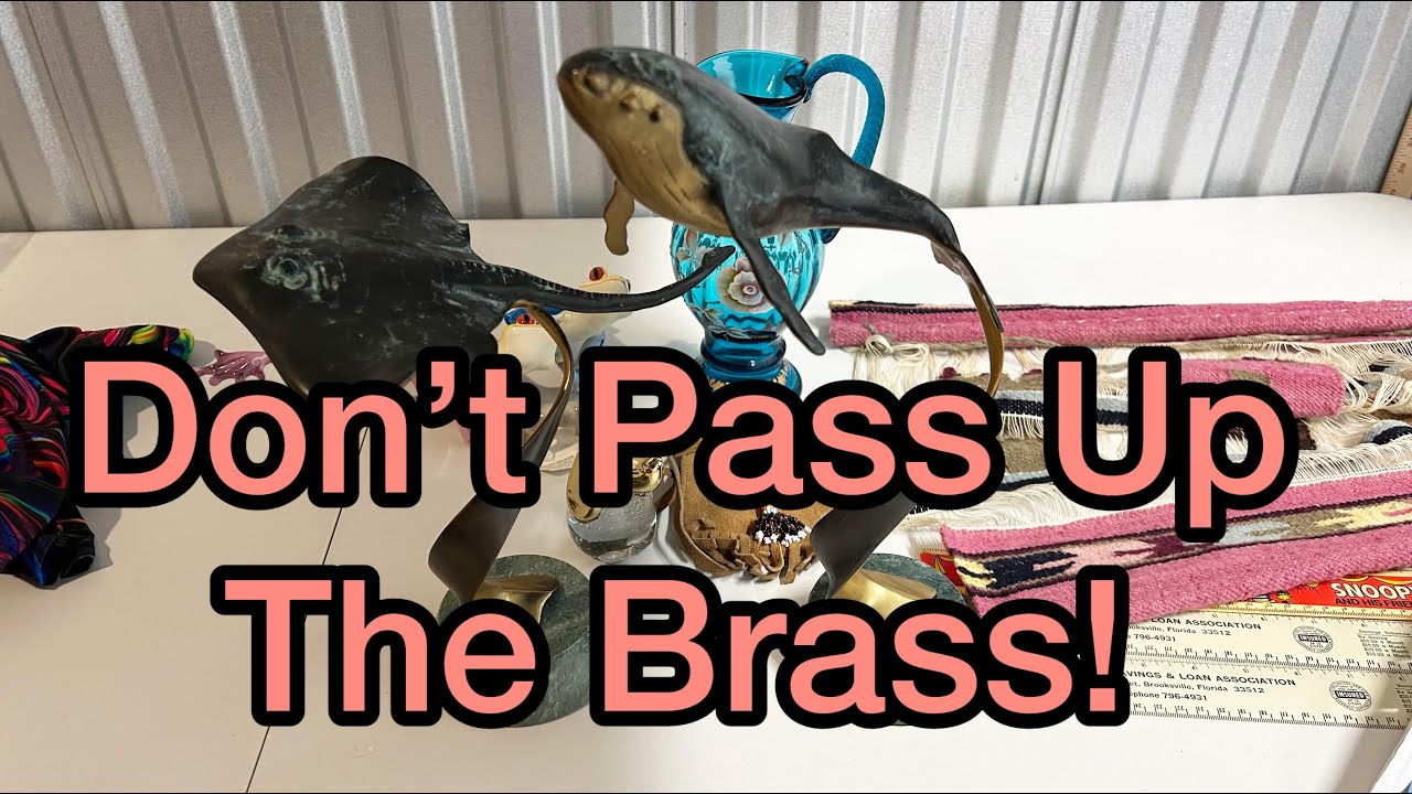 Brass Sculptures Can Sell For Good Money