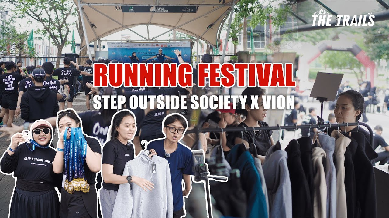 Ulang Tahun Pertama Step Outside Society | Runing Bonding Vibing ! 😎
