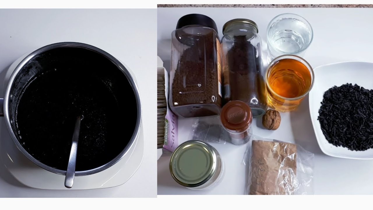 Como teñir el cabello oscuro de forma natural.(parte 1)ingredientes y preparación