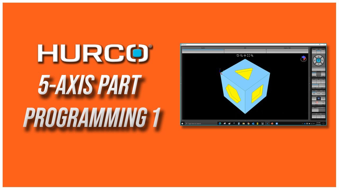 Программирование 5-осевой обработки, часть 1 | Курс обучения Hurco 5-осевой обработке