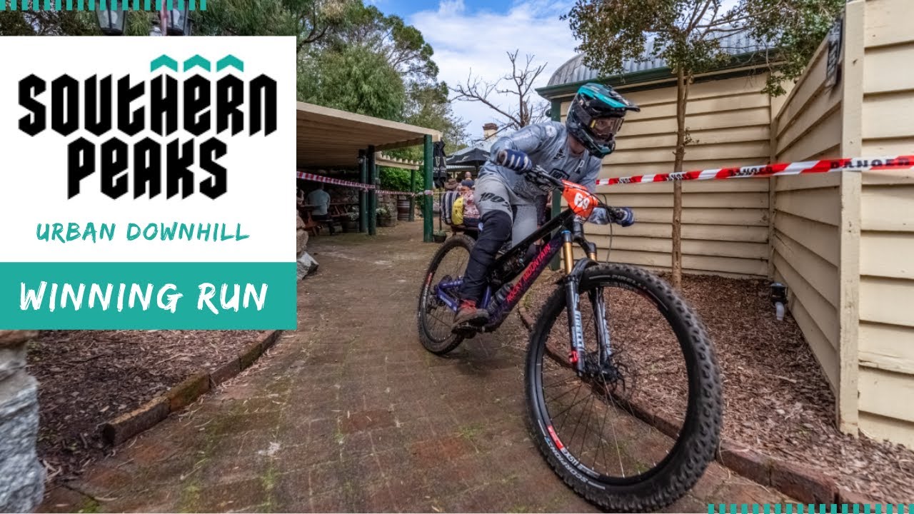 WINNING RUN!! - Southern Peaks Urban Downhill MTB 2021 | GreyZone